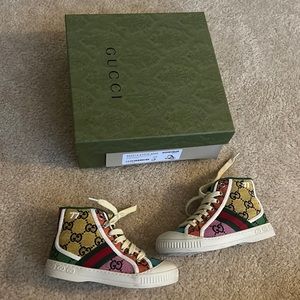 Gucci colorful sneakers